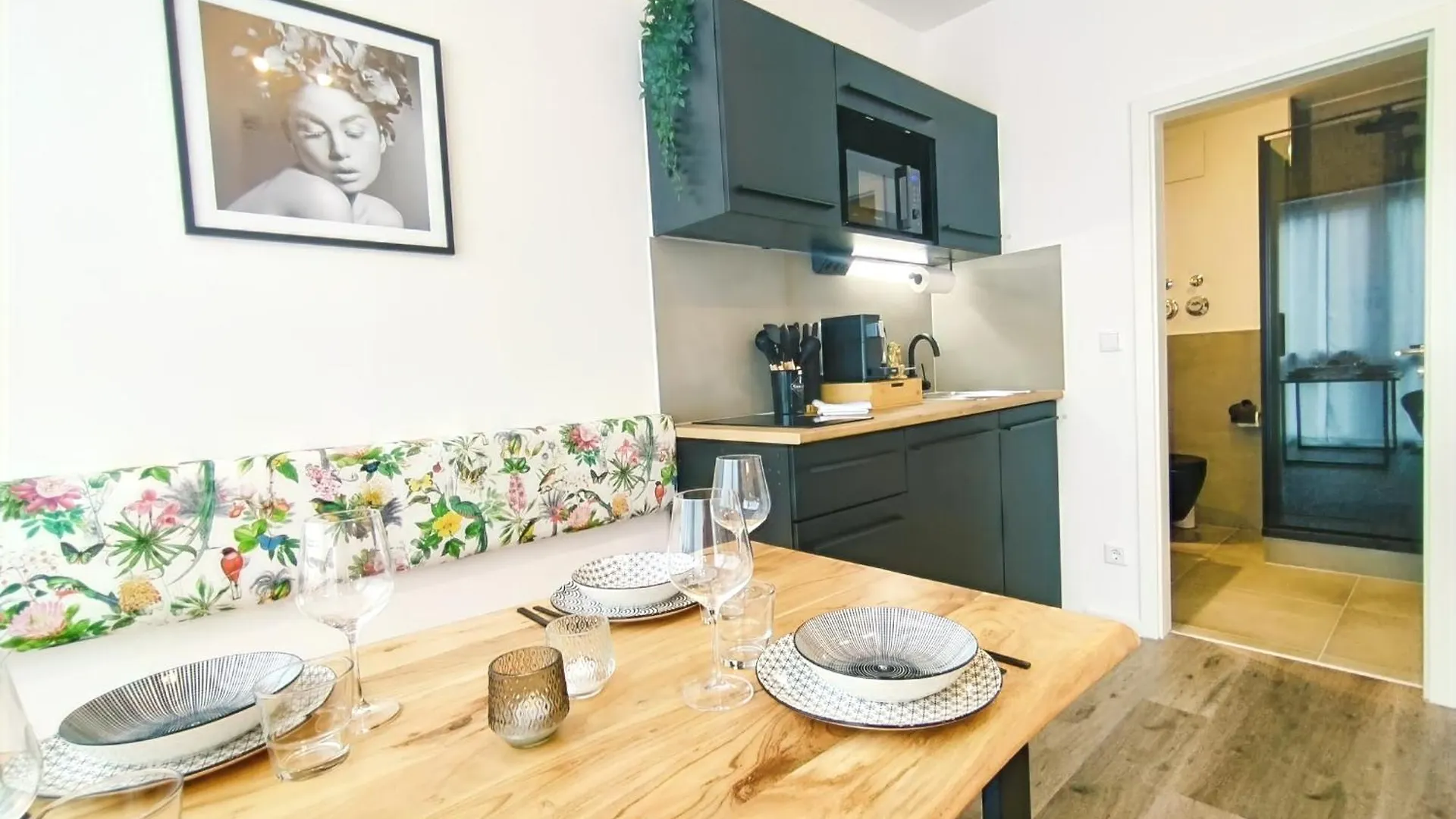 شقة Design-Apartment Fuer Bis Zu 4 Im 1 Og, Modern, Dachterrasse, Grill, Ruhige Lage, Disney Plus, Wii, Lan Und Wlan نورنبيرغ